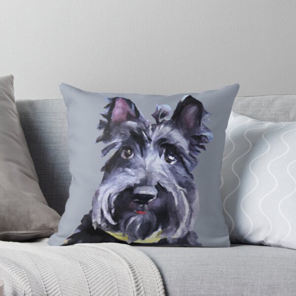 Item preview, Black Scottish Terrier dog, Hand-painted Scottie, Watercolour Scottie dog, Scottie dog lovers, Scottish Terrier gifts, Scottie dog owners, Scottie dog lovers, Scottie mom designed and sold by Artsareus.