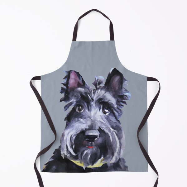 Item preview, Black Scottish Terrier dog, Hand-painted Scottie, Watercolour Scottie dog, Scottie dog lovers, Scottish Terrier gifts, Scottie dog owners, Scottie dog lovers, Scottie mom designed and sold by Artsareus.