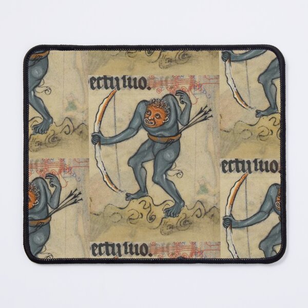 Item preview, Medieval Creature with Bow Meme designed and sold by VintageManiac.