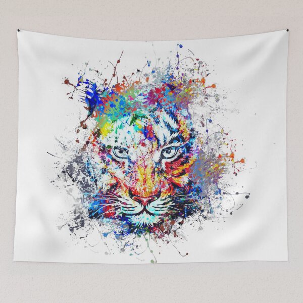 Item preview, Colorful tiger designed and sold by zeljana0504.