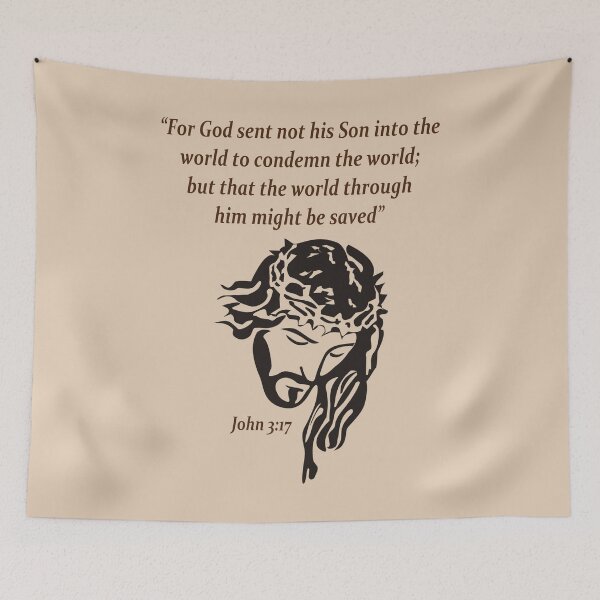Item preview, John 3:17 designed and sold by My Photo Shop.