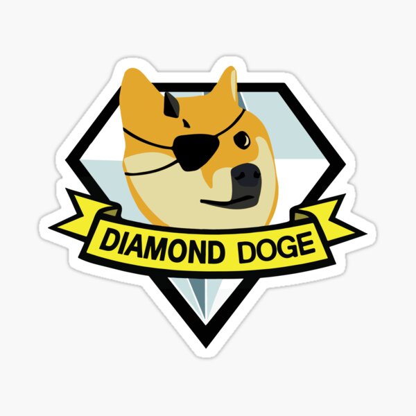 Item preview, Diamond Doge designed and sold by RedXIV.