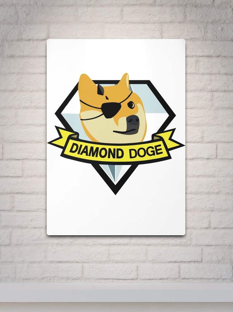 Diamond Doge | Metal Print