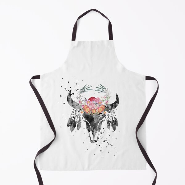 Item preview, Native American Buffalo skull designed and sold by Rosaliartbook.