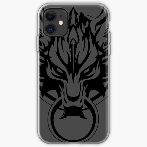 Final Fantasy Fenrir Wolf iPhone Soft Case