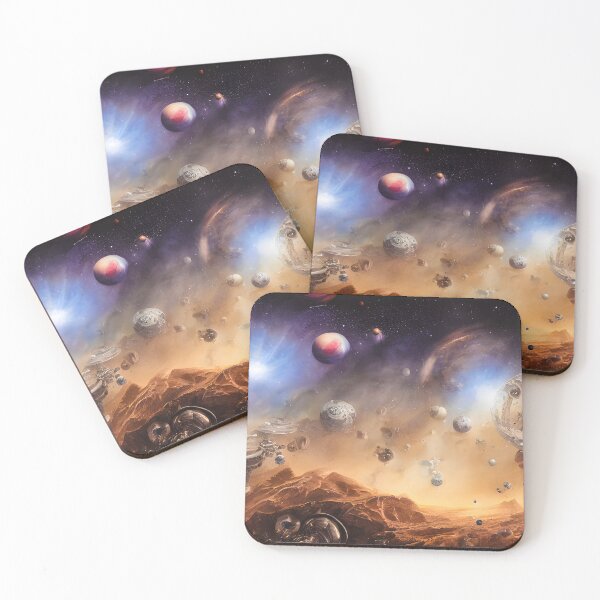 Item preview, Universe galaxies and planets designed and sold by KamiDomi.
