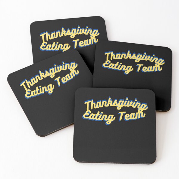 Item preview, Thanksgiving Eating Team, gratitude. designed and sold by stopamoment.