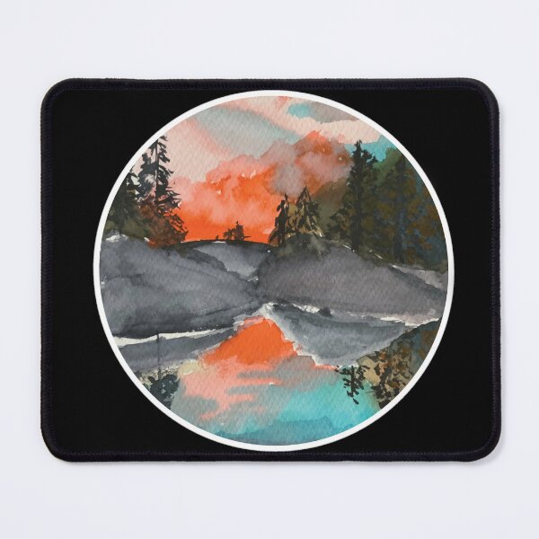 Item preview, landscape at the lake designed and sold by piesdesignart.
