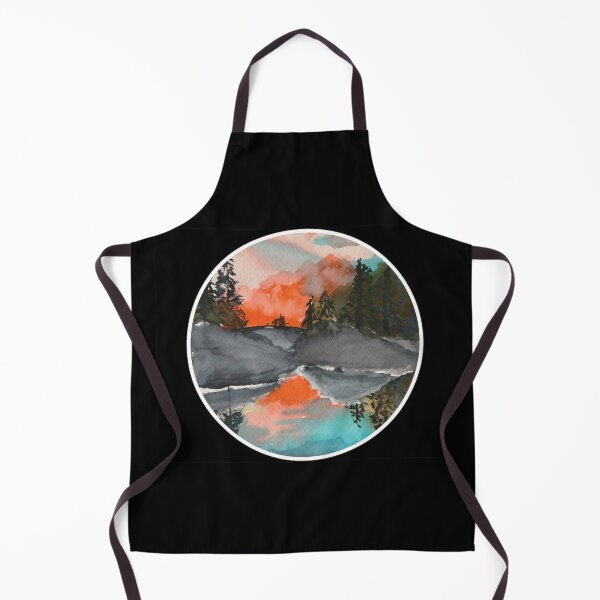 Item preview, landscape at the lake designed and sold by piesdesignart.