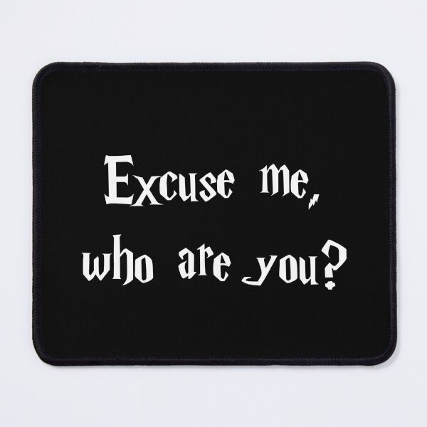Item preview, Excuse me, who are you? designed and sold by Family-Shop.