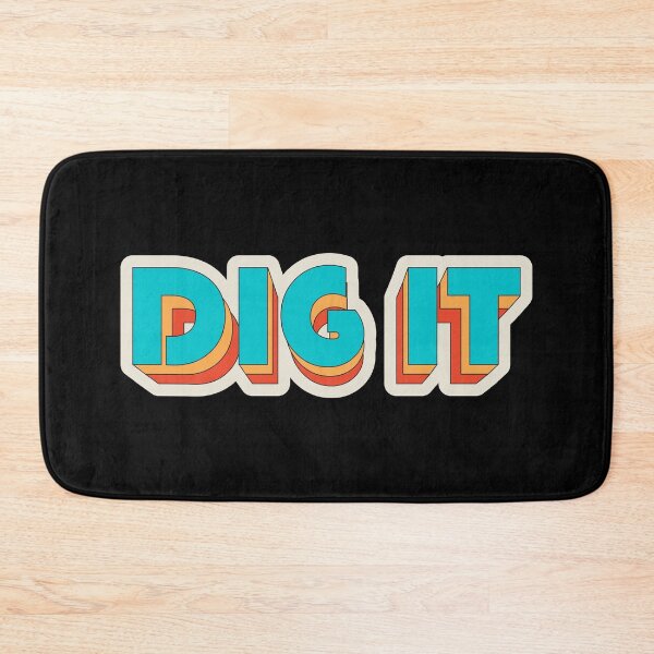 Item preview, Dig it retro vintage lettering designed and sold by Rev-Style.