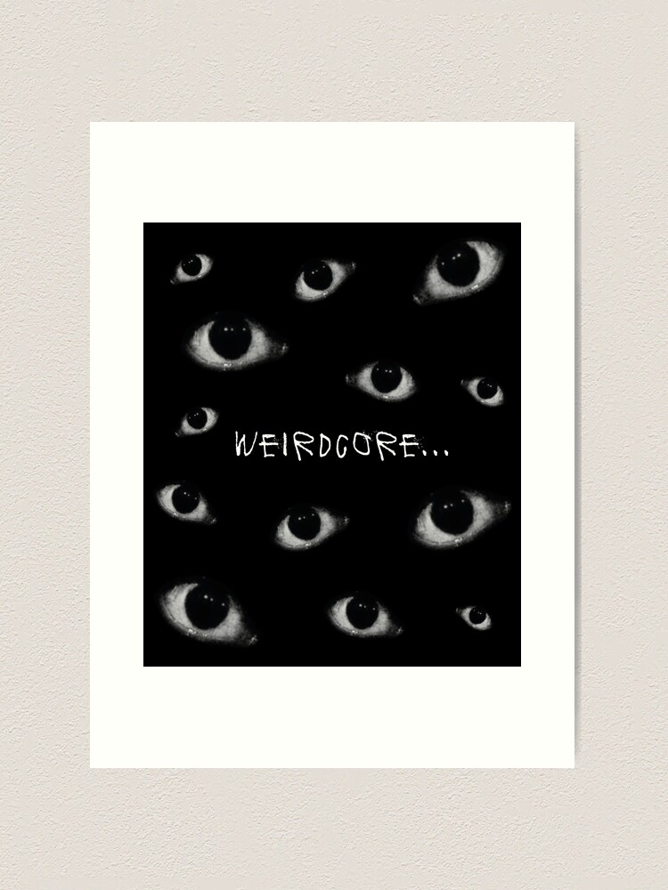 Weirdcore black eyes Essential T-Shirt by Erick Domínguez