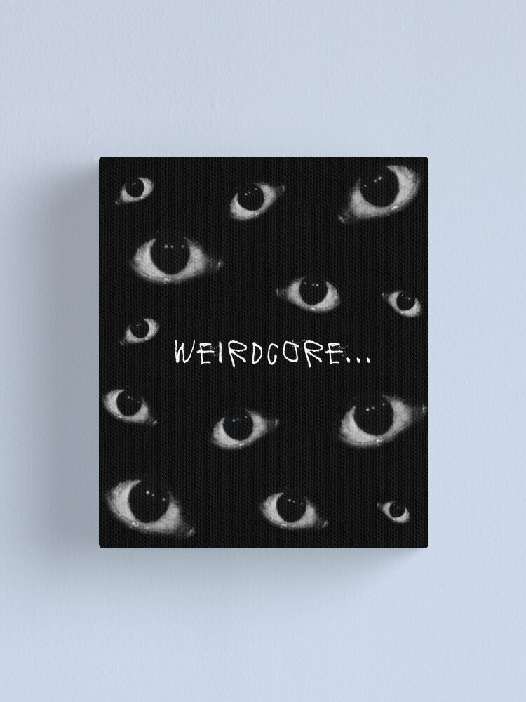 Hello - Dreamcore, Weirdcore Eyes Wallpaper Design - Weirdcore - Posters  and Art Prints