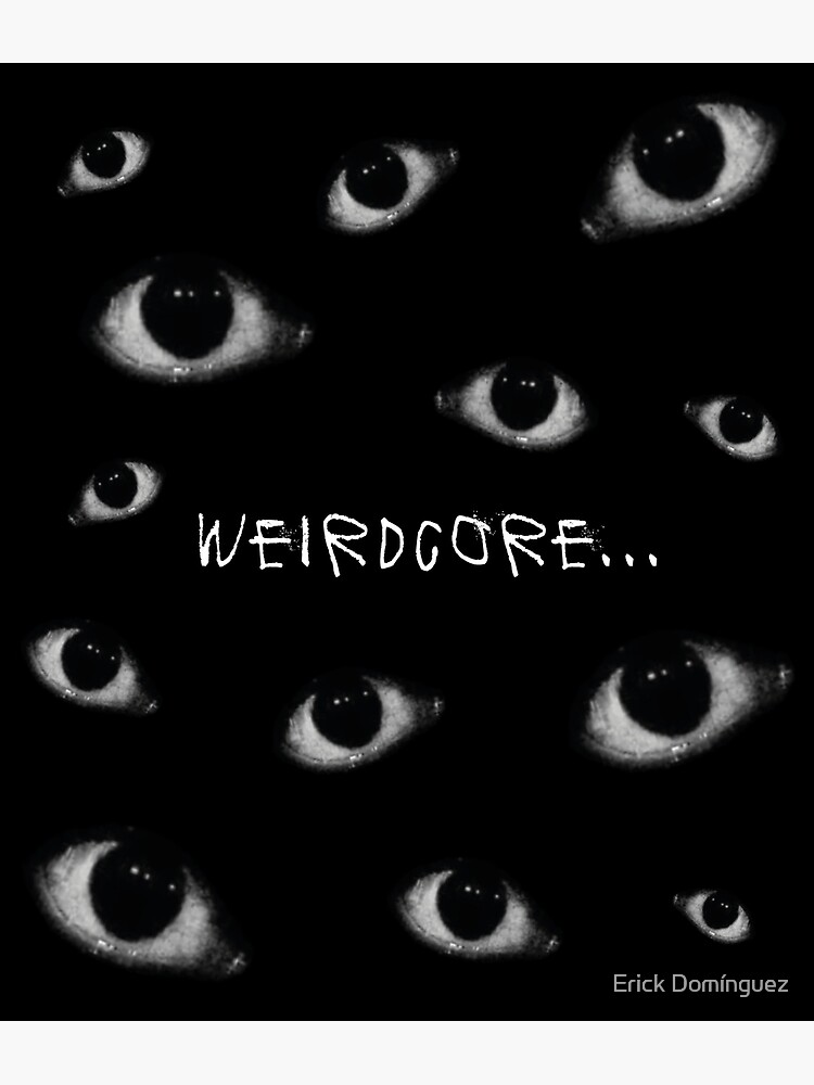 Hello - Dreamcore, Weirdcore Eyes Wallpaper Design - Weirdcore - Posters  and Art Prints