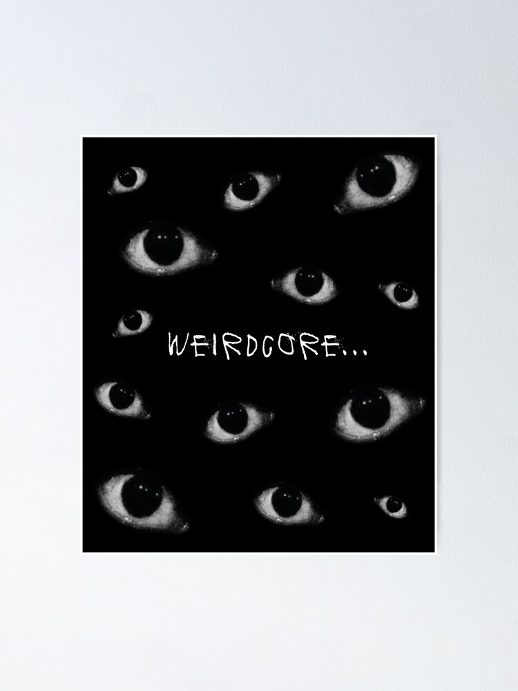 Weirdcore Eyes and clouds design - Dreamcore patter outfit
