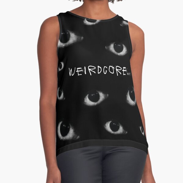 Weirdcore black eyes Essential T-Shirt by Erick Domínguez