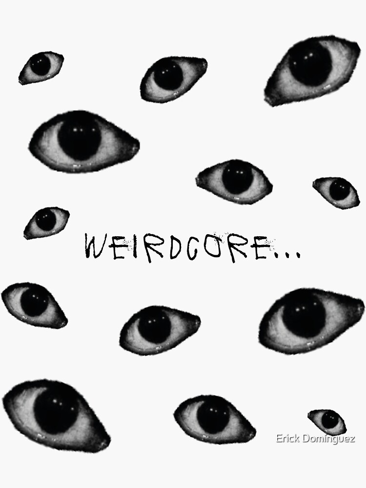 Weirdcore black eyes Essential T-Shirt by Erick Domínguez