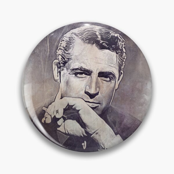 Item preview, Cary Grant Art - watercolor vintage - D13 designed and sold by DecoVintage.