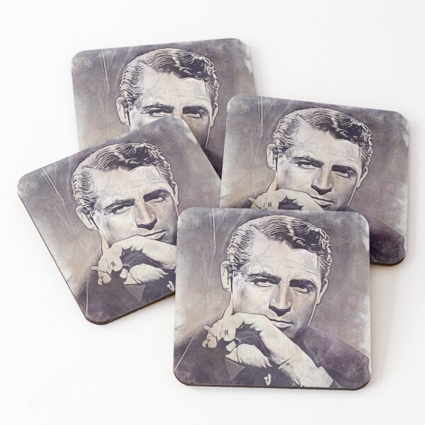 Item preview, Cary Grant Art - watercolor vintage - D13 designed and sold by DecoVintage.