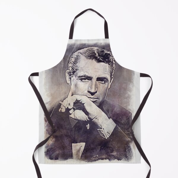 Item preview, Cary Grant Art - watercolor vintage - D13 designed and sold by DecoVintage.