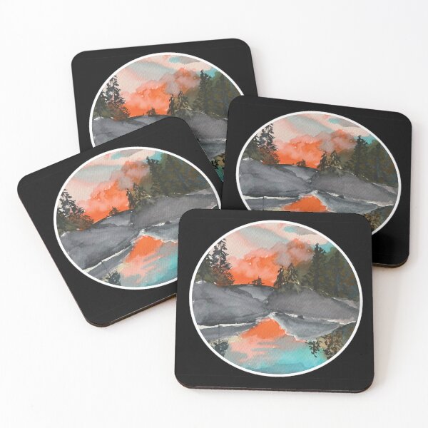 Item preview, landscape at the lake designed and sold by piesdesignart.