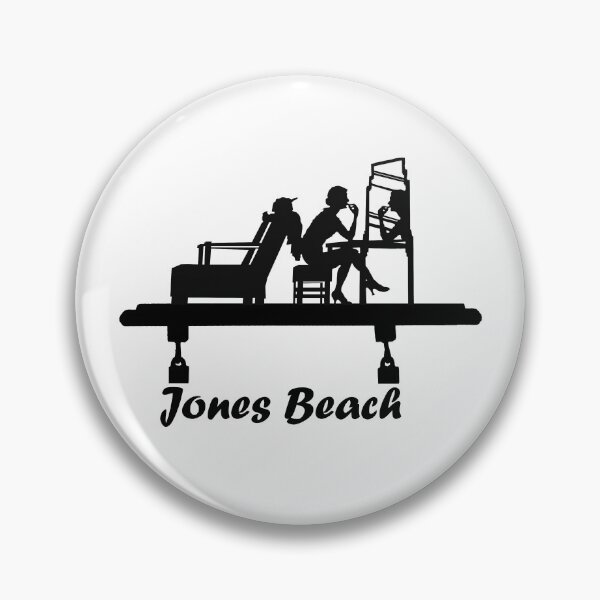 Item preview, Jones Beach Art Deco Sign - Girl in the Mirror designed and sold by Mackabee.