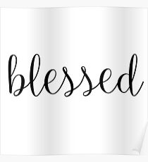 Blessed Poster