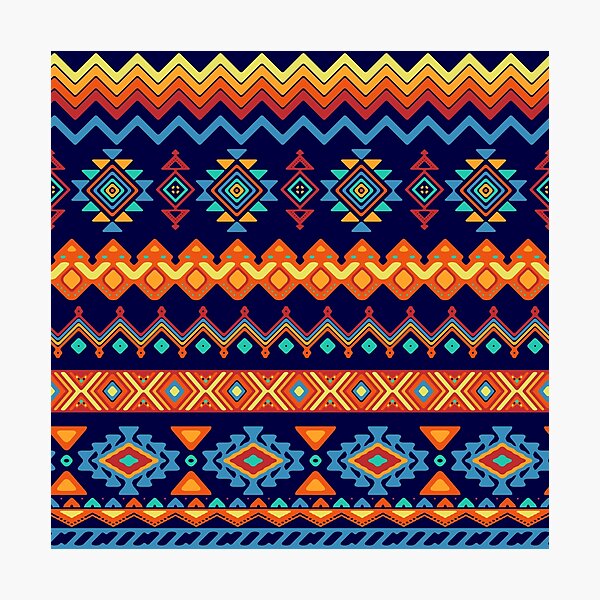Item preview, Aztec Ethnic Pattern 1 designed and sold by Nora Gad.