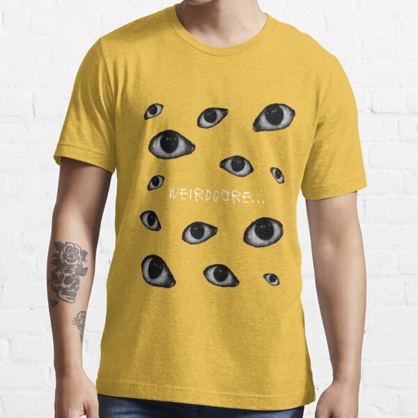 Weirdcore black eyes Essential T-Shirt by Erick Domínguez