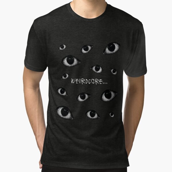 Weirdcore black eyes Essential T-Shirt by Erick Domínguez