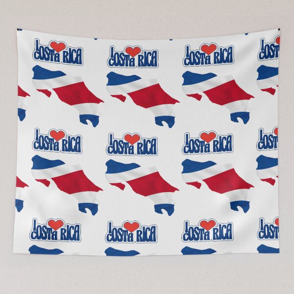 Item preview, Costa Rica  Map Flag designed and sold by Tienda-Vane.
