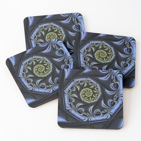 Item preview, Blue Heart Spiral designed and sold by pinkal.