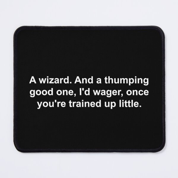 Item preview, A wizard. And a thumping good one, I'd wager, once you're trained up little. designed and sold by Family-Shop.