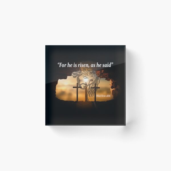 Item preview, Matthew 28:6 designed and sold by My Photo Shop.