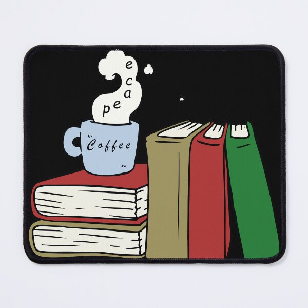 Item preview, caffeine and fantasy books designed and sold by mad art.
