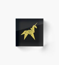 Blade Runner - Paper Unicorn Acrylic Block