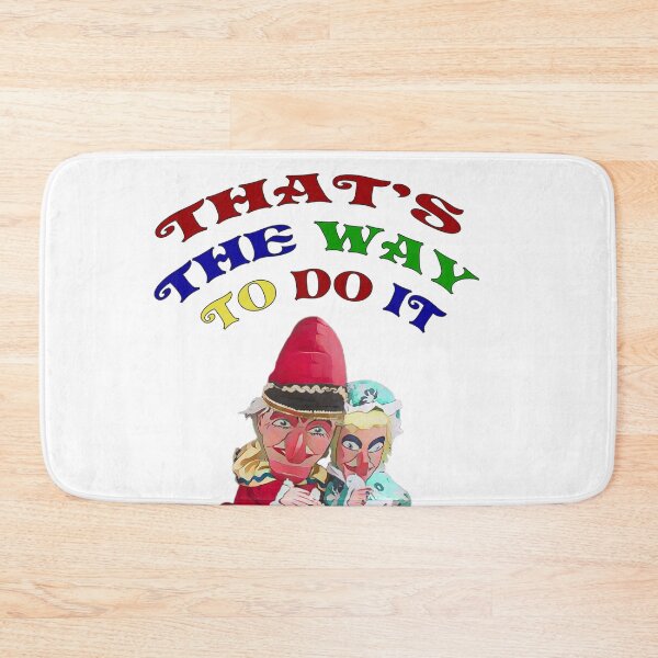 Item preview, Punch and Judy illustration with "That's the way to do it" words.  designed and sold by janesg.