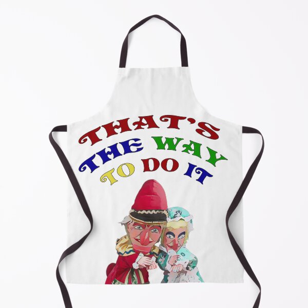 Item preview, Punch and Judy illustration with "That's the way to do it" words. designed and sold by janesg.