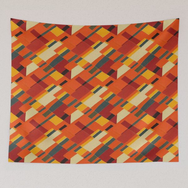 Item preview, Vintage Colors Patchwork designed and sold by BuraxisDesigns.