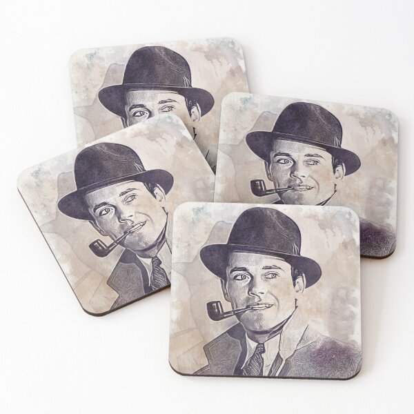 Item preview, Henry Fonda Art - watercolor vintage - D15 designed and sold by DecoVintage.