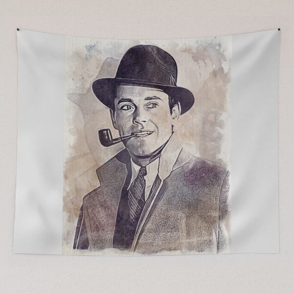 Item preview, Henry Fonda Art - watercolor vintage - D15 designed and sold by DecoVintage.