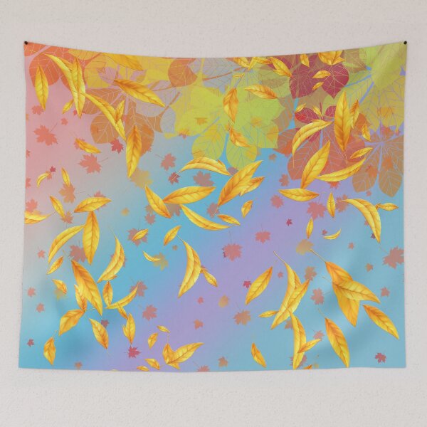 Item preview, Golden Leaves Falling designed and sold by my-green-gecko.