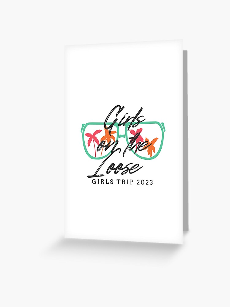 Custom Stickers - Greeting Cards: Girl's Trip