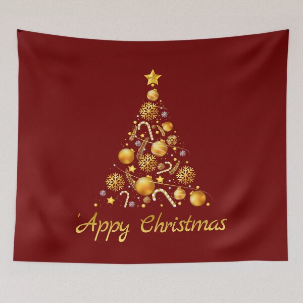 Item preview, 'Appy Christmas Tree Happy Christmas England designed and sold by MagicBoutique.