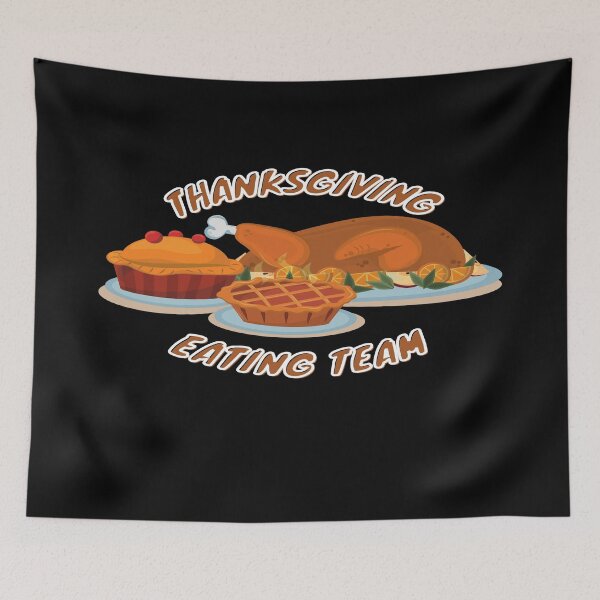 Item preview, Thanksgiving Eating Team, gratitude. designed and sold by stopamoment.