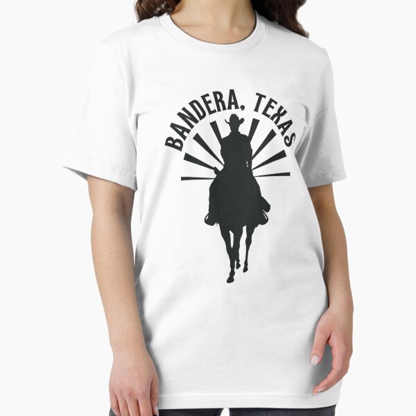 Artikel-Vorschau von Retro Bandera Texas Cowboy – Schwarz, designt und verkauft von WesternLocales.