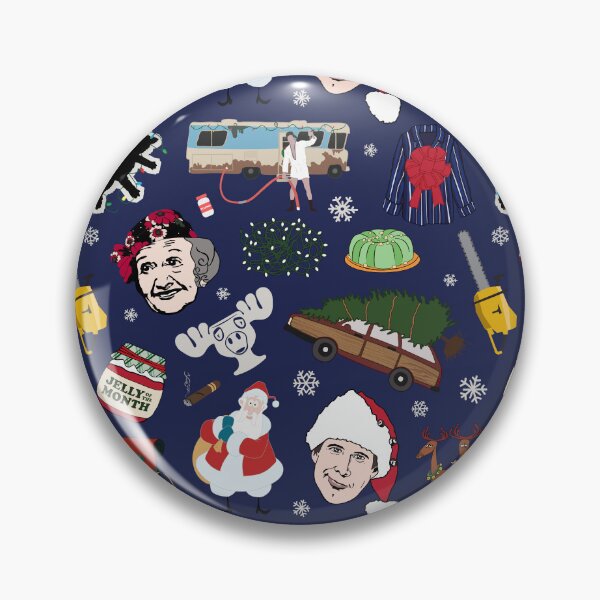 Item preview, Merry Christmas Vacation Clark Eddie & Santa designed and sold by happyholidayfan.