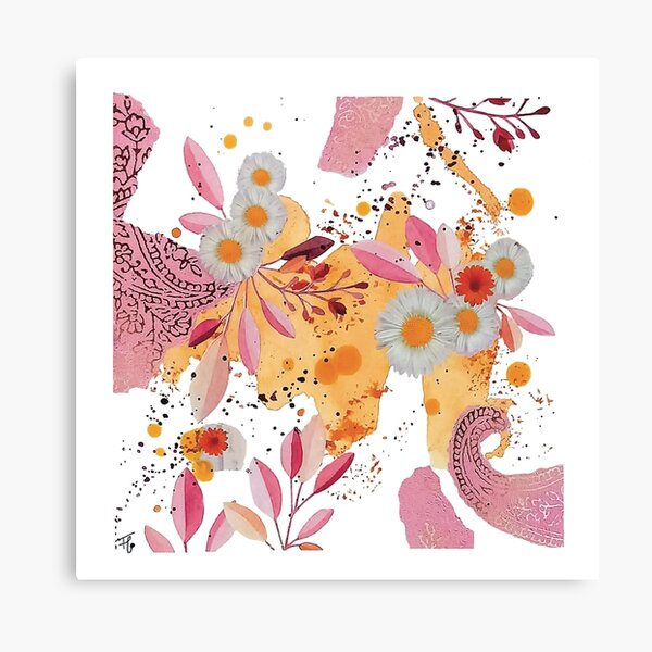Floral 14 Impression sur toile