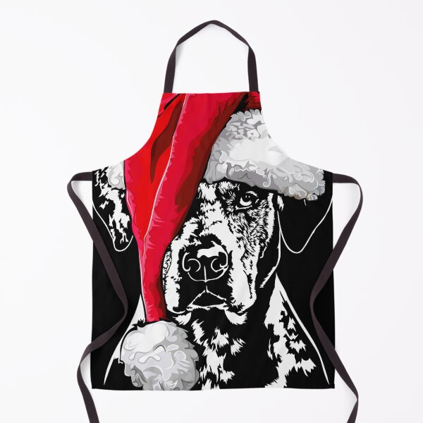 Item preview, Santa Catahoula Leopard Dog Christmas Dogs designed and sold by dogarts.