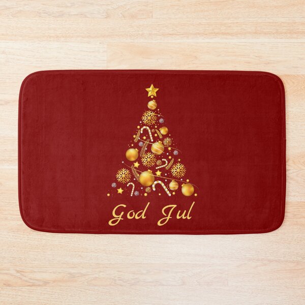 Item preview, GOD JUL Sweden Christmas Tree Happy Christmas designed and sold by MagicBoutique.